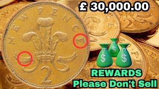 Big Reward The UK Two Pence Coins history || Most valuable Elizabeth 2 pence WORTH Big Money..!