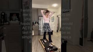 10k steps  walking pad  #selfimprovement #thatgirl #wellness