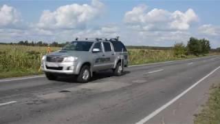 Машинный контроль. Ремонт дороги по технологии Topcon SmoothRide