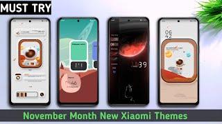November Month Best New Customizable Lock Screen Themes For Xiaomi/Redmi/Poco Device