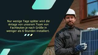 Solar in drei einfachen Schritten mit der Solaraero GmbH