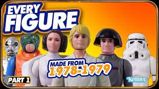 EVERY Star Wars Action Figure Made From 1978 - 1979 - Part 1