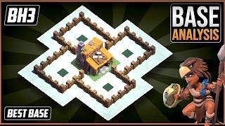 THE BEAST BH3 TROPHY[defense] Base 2023!! Builder Hall 3 Trophy Base Design with Copy Link - COC