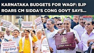 Waqf Budget In CM Siddaramaiah's Karnataka Govt: Fuming BJP's 'Muslim League' Jibe As INC Claims...