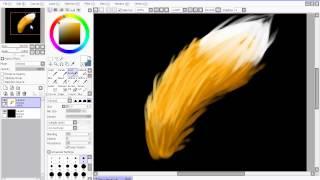 Рисуем мех(шерсть) в Easy Paint Tool SAI ᴴᴰ