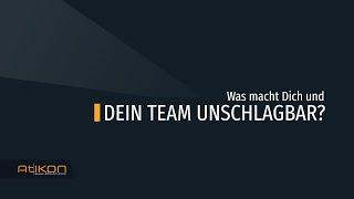 Erfolg beginnt bei Atikon ‍‍ Was macht dich und dein Team unschlagbar?