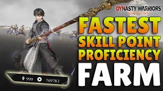 1000 Skill Points Every 10 Mins | BEST Skill Point And Weapon Farm Dynasty Warriors Origins