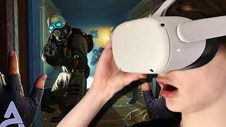 Should you Play Half Life Alyx on Oculus Quest 2?! Oculus Quest 2 Half Life Alyx