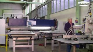 Vacuum Lifting Device - Swivelling of metall sheets by 90° | Schmalz