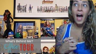 What's Behind Me? Tour Mama's Geeky's Office!