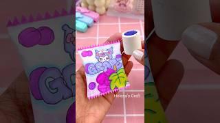 DIY miniature craft #shorts #miniature #miniaturecrafts #miniatureworld #youtubeshorts #craft #diy