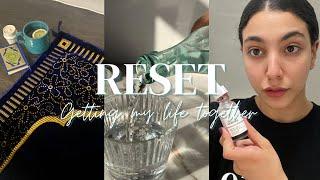 RESET ROUTINE  getting my life together  Cleaning, planning,grocery shop & selfcare ‍️