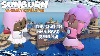 Taking on the Weekly Challenge SUNBURN! | Tower Heroes