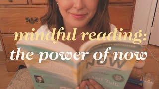 ASMR Mindful Reading of the Power of Now (Mindfulness Meditation)