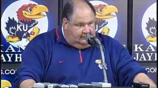 KUSports.com Jayhawk Flashback: Nov. 13, 2004 vs. Texas (with Mangino postgame comments)