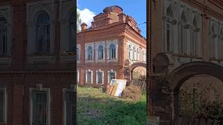 Прекрасные старинные особняки в Костромской области #деревня #старина