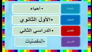 الابصار والسمع لشعبة المفصليات