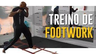 TREINO DE FOOTWORK! #1 |  #BOXE | (Aula de Movimento de Pernas Boxe)