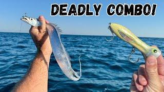 Chunking LIVE BAIT And POPPERS Out To Catch THESE AGGRESSIVE OFFSHORE FISH!