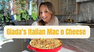 Creamy Baked Mac n Cheese, Italian Recipe | Giada De Laurentiis