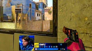 s1mple welcomes ZywOo on IEM Rio Major 2022