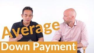 What's the average down payment when buying a home?