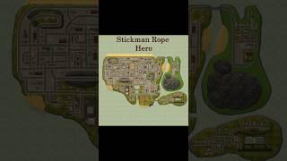 RHVT vs SRH map - which is better #shorts #naxeex #ropeherovicetown #stickmanropehero