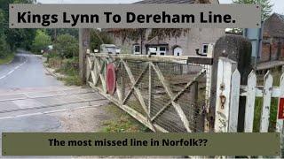 A journey along the Lynn & Dereham Railway.