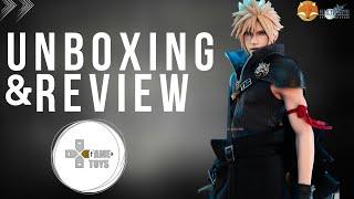 Gametoys Cloud Strife & Fenrir Deluxe Final Fantasy VII Advent Children Unboxing & Review