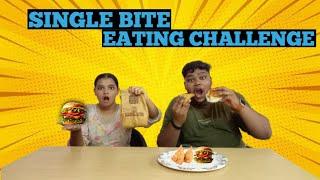 Single Bite Eating Challenge | Food challenge | GUJJU FOODIES | #gujjufoodies #onebitechallenge