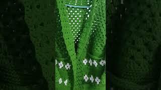 Çok kolay mevsimlik hırka modeli. #crochet #elemegim #elörgü #keşfetbeniöneçıkar#tığişi #şal