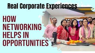 Networking brings more opportunities | Corporate Experiences | Office Party