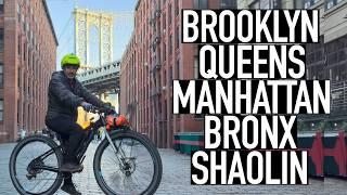 Biking ALL of New York City's Five Boroughs in One Day