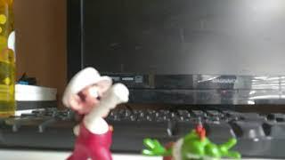 Mario Vs Yoshi Stop Motion