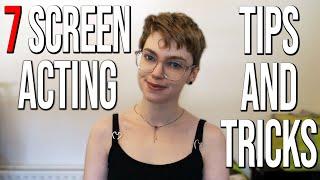 Screen Acting Tips And Tricks For Beginners! 