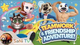 Talking Tom And Friends |SANI TV| Funny dance and kids song