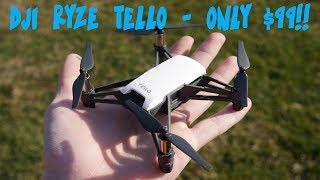 DJI'S SMALLEST $99 DRONE YOU NEVER HEARD OF!! || DJI Ryze Tello Review