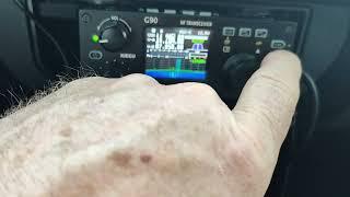 Yaesu ATAS 120A Antenna Tuning with Xiegu G90 SDR and MFJ-1925 ATAS Controller