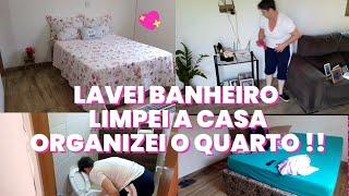 LAVEI BANHEIRO/LIMPEI A CASA