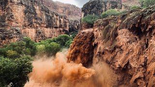 Havasupai Flash Flood 2024 - Timeline