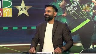 Game on Hai | Hafeez praising Shahzaib Khan (Pak U-19) Player  | PAK vs Zim | 1st T20I | PTV SPORTS