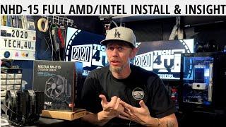 Noctua NH-D15 Install Guide for AMD/Intel. Need help? Watch this and be done.