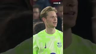 Frenkie De Goal #fcbarcelona #shorts #laligahighlights