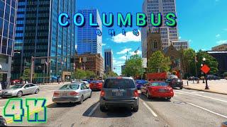 Columbus Drive Part 1/4, Ohio USA 4K - UHD