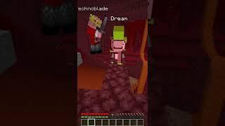 Minecraft: DREAM vs TECHNOBLADE #Shorts