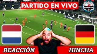 PARTIDAZO PAISES BAJOS 2-2 ALEMANIAEN VIVO -  LIGA DE NACIONESReaccion Hincha