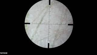 Bergara BXR .22 Shooting at 200yds 8inch Gong