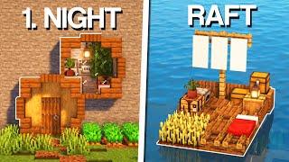 Minecraft: 3 Day One Starter Houses!