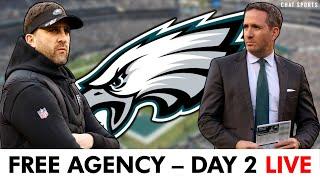 Philadelphia Eagles 2025 NFL Free Agency LIVE - Day 2 | Eagles Trade CJ Gardner-Johnson To Texans