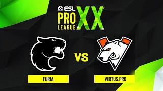 FURIA проти Virtus.pro | ESL Pro League Season 20